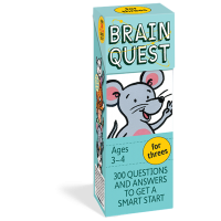 Brain Quest 3-4Yr 300 Questions and Answers to Get a Smart Start 